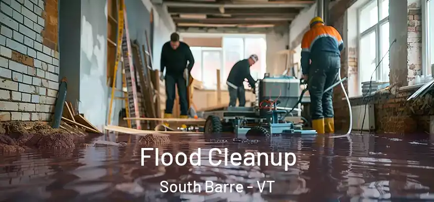 Flood Cleanup South Barre - VT