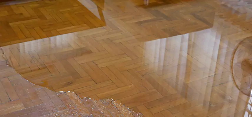 Laminate Wood Floor Water Damage Repair in Clarendon