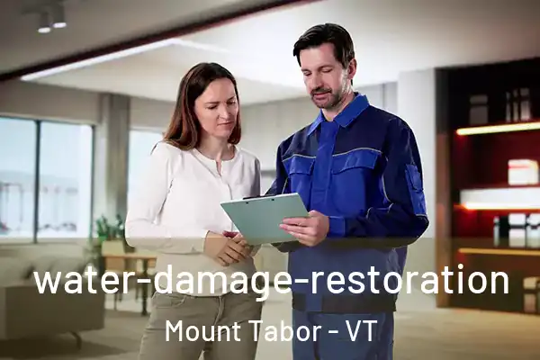 water-damage-restoration Mount Tabor - VT