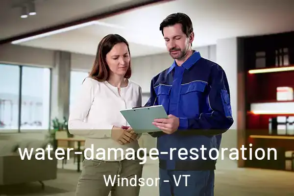 water-damage-restoration Windsor - VT
